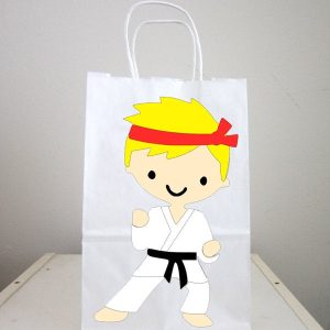 Karate Goody Bags, Karate Favor Bags, Karate Party Bags