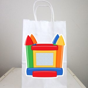 Bounce House Goody Bags, Bounce House Favor Bags, Bounce House Gift Bags