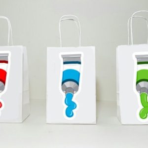 Paint Party Goody Bags, Art Party Goody Bags, Painting Party Goody Bags, Painting Party Favor Bags, Painting Gift Bags, Painting Goodie Bags