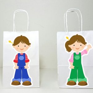Farm Goody Bags, Farmer Goody Bags, Farm Favor Bags, Barnyard Goody Bags, Farm Animal Goody Bags, Farm Birthday Party