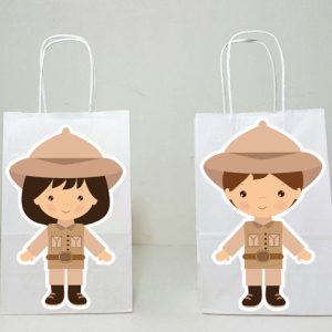 Safari Goody Bags, Jungle Goody Bags, Zookeeper Goody Bags, Safari Birthday, Safari Party