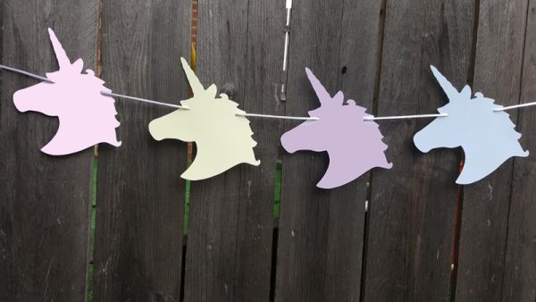 Unicorn Banner, Unicorn Garland, Unicorn Birthday, Unicorn Party, Unicorn Decorations, Unicorn Photo Prop