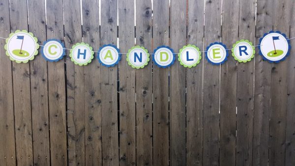 Golf Banner, Golfing Banner, Golf Birthday, Golf Decorations