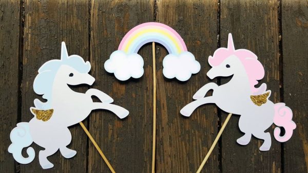 Unicorn Goody Bags, Unicorn Party Bags, Pastel Unicorn Favor Bags, Unicorn Party, Unicorn Birthday - Image 5