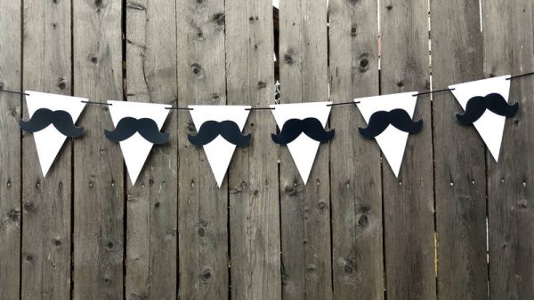 Mustache Garland, Mustache Banner, Little Man Garland, Little Man Banner, Lil Man Garland, Lil Man Banner