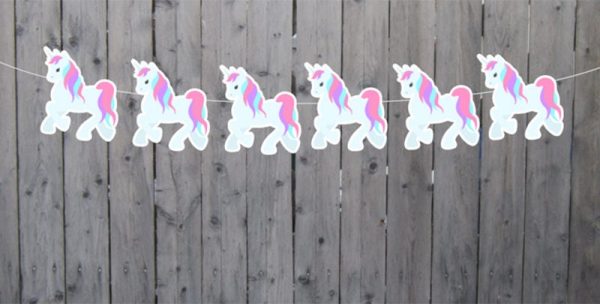 Unicorn Banner, Unicorn Garland, Unicorn Birthday, Unicorn Party, Unicorn Decorations, Unicorn Photo Prop