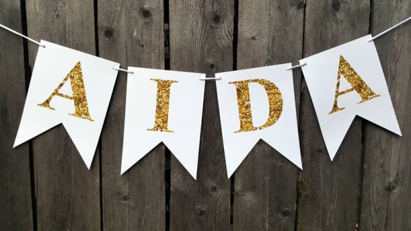 Birthday Banner, Party Banner, Personalized Name Banner, Gold and White Banner, Gold Glitter Banner, Happy Birthday Banner, Bachelorette