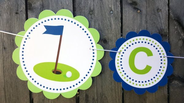 Golf Banner, Golfing Banner, Golf Birthday, Golf Decorations