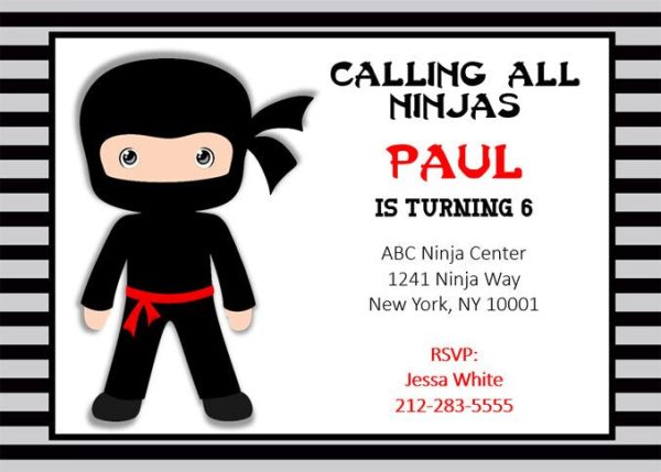 Ninja Banner, Ninja Birthday, Ninja Garland, Ninja Decorations, Ninja Party, Karate Banner, (46171125P)