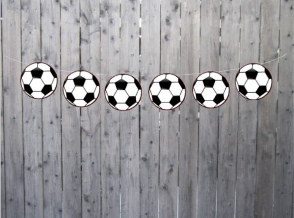 Soccer Banner - Soccer Baby Shower Banner - Soccer Birthday Banner