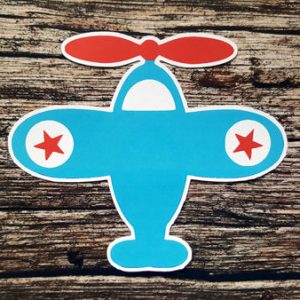 Airplane Die Cuts, Airplane Cutouts, LARGE Airplane Confetti