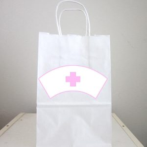 Nurse Goody Bags, Nursing Goody Bags, Nurse Birthday, Nurse Graduation, Nursing School, Nurse Party Favor Bags, Nurse Hat Bags