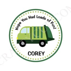 Garbage Truck FAVOR TAGS