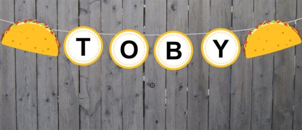 Taco Banner, Taco Birthday, Taco Party, Taco Decorations, Taco Party Supplies, Fiesta Party, Fiesta Banner