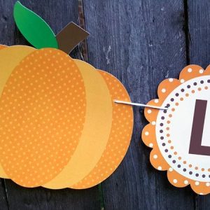 Little Pumpkin Banner, Little Pumpkin Baby Shower, Little Pumpkin Birthday, Pumpkin Banner, Pumpkin Birthday Party