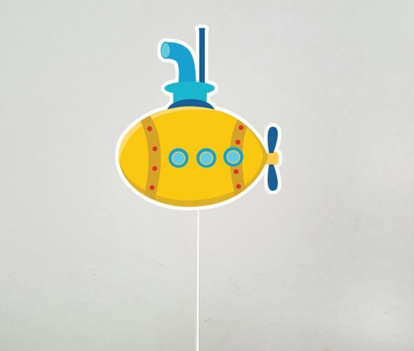 Submarine Cake Topper