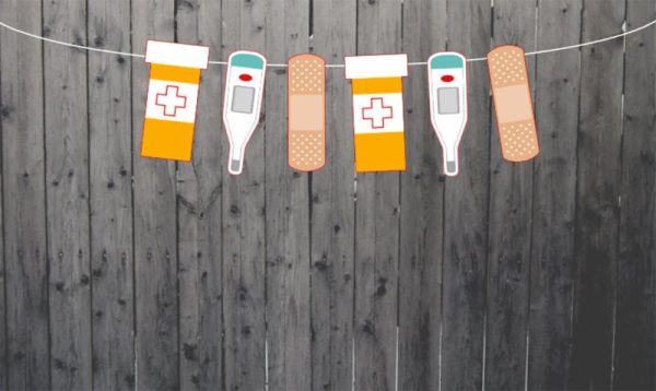 Doctor Goody Bags, Doctor's Kit Goody Bags, Nurse Goody Bags, Doctor's Party Favor Bags, Thermometer Bag, Medicine Bag