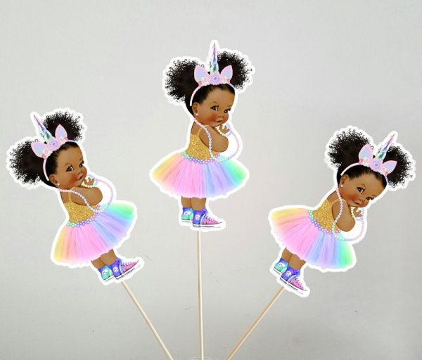 Unicorn Ballerina Princess Centerpieces