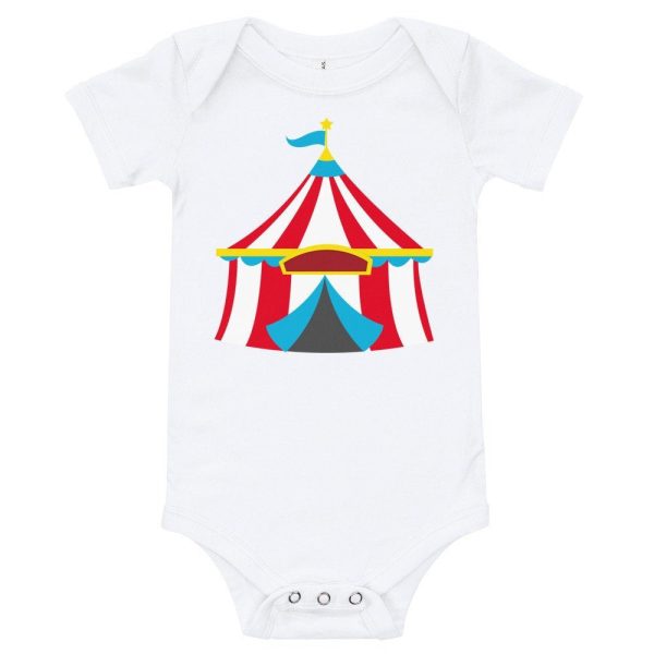 Circus Onepiece Bodysuit, Circus Baby Clothing