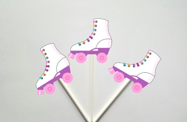 Roller Skate Garland, Roller Skate Banner, Roller Skate Party Banner, Roller Skate Decorations, Roller Skate Party Sign