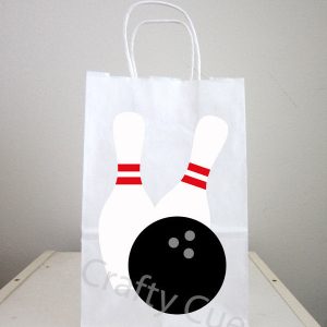 Bowling Goody Bags, Bowling Favor Bags, Bowling Gift Bags, Bowling Party Bags (22617945P)