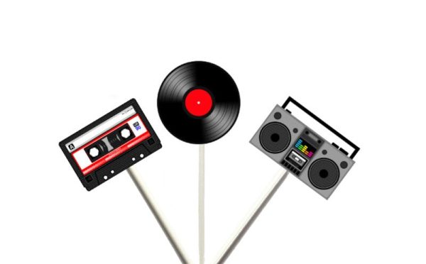 80's Birthday Banner - Cassette Tape Banner - 80's Party Decorations
