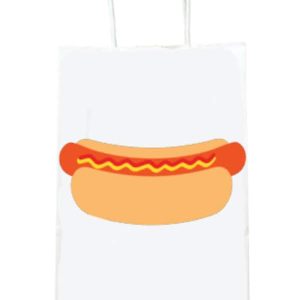 Hot Dog Goody Bags, Hot Dog Favor Bags, Hot Dog Gift Bags, Hot Dog Goodie Bags, Hot Dog Party, Hot Dog Birthday, Fast Food