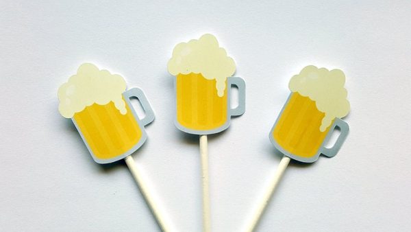 Beer Mug Banner, Beer Birthday, Drinking Birthday, 21st Birthday, Beer Party Decorations, Alcohol Party Banner, Retirement Birthday Banner