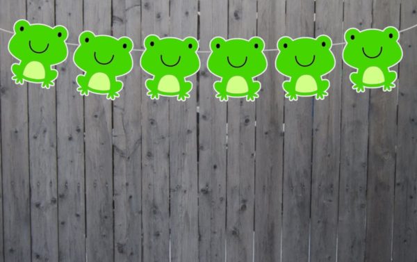 Frog Favor Bags, Frog Goody Bags, Frog Birthday Party Bags