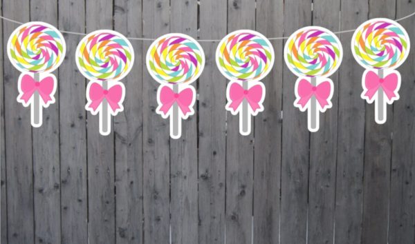 Candy Goody Bags, Lollipop Goody Bags, Candy Favor Bags, Candy Gift Bags, Sweet Sixteen Goody Bags, Candyland Party