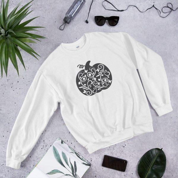 Pumpkin Unisex Sweatshirt, Fall Sweatshirt, Halloween Sweatshirt, Pumpkin Shirt, Fall Shirt, Halloween Shirt