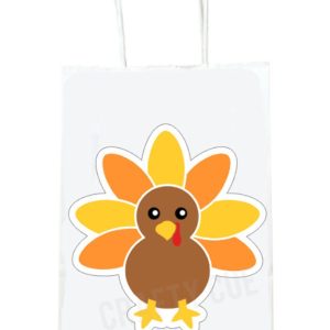 Turkey Goody Bags, Thanksgiving Goody Bags, Turkey Favor Bags, Thanksgiving Favor Bags, Turkey Gift Bags, Thanksgiving Gift Bags