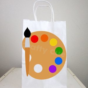 Art Party Goody Bags, Painting Party Goody Bags, Painting Party Favor Bags, Painting Party Gift Bags, Painting Party Goodie Bags