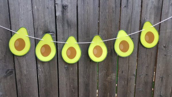 MINI Avocado Planner Stickers, Avocado Stickers, Food Stickers (30 Stickers)