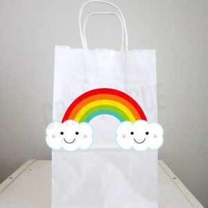 Rainbow Goody Bags, Rainbow Favor Bags, Rainbow Gift Bags, Rainbow Goodie Bags (26171035P)