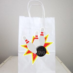 Bowling Goody Bags, Bowling Favor Bags, Bowling Gift Bags, Bowling Party Bags
