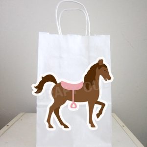 Horse Goody Bags, Horse Favor Bags, Horse Gift Bags, Horse Goody Bags, Pony Goody Bags, Farm Animal Goody Bags - Farm Birthday Party