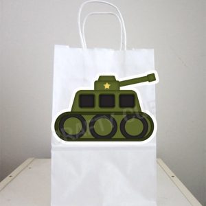 Army Goody Bags, Army Favor Bags, Army Gift Bags, Army Truck