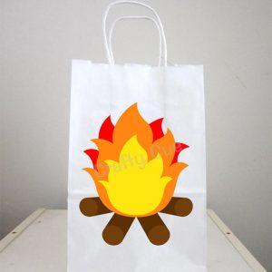 Camping Goody Bags, Camping Party Bags, Camping Fire Bags, Camping Birthday Party, Camping Party Favors, Camping Favor Bags