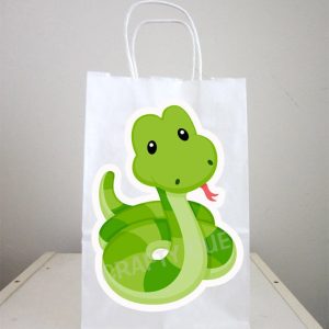 Snake Goody Bags, Snake Party Bags, Snake Favor Bags, Snake Birthday Party