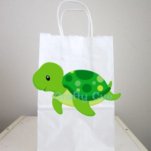 Turtle Goody Bags, Turtle Favor Bags, Turtle Party Bags, Turtle Gift Bags, Turtle Goodie Bags