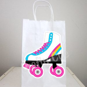 Roller Skate Goody Bags, Roller Skate Favor Bag, Roller Skate Gift Bags - Roller Skating Birthday - Roller Skate Birthday