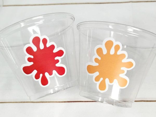 ART PARTY CUPS - Art Painting Party Treat Cups Paint Party Favors Art Party Cups Art Party Treat Cups Painting Party Favor Art Party Favor