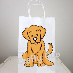 Puppy Goody Bags, Dog Goody Bags, Puppy Favor Bags, Dog Favor Bags -Golden Retriever Lab Goody Bags