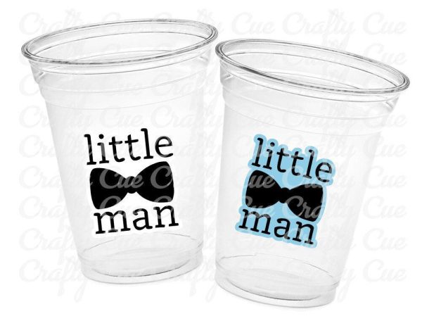 LITTLE MAN PARTY Cups - Little Man Cups Little Man Baby Shower Little Man Party Decorations Little Man Party Supplies Little Man Cups
