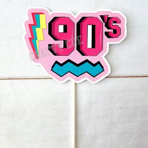 90's CAKE TOPPER