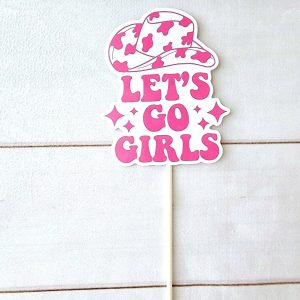 Cowgirl Cake Topper, Cowgirl Birthday Cake Topper, Cowgirl Bachelorette Cake Topper, Cowgirl Centerpieces, Cowgirl Party, Last Rodeo