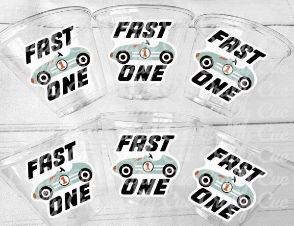 RACING PARTY CUPS - Race Car Cups Racing Birthday Cups Racing Birthday Cups Race Car Party Favors Racing Party Favors Racing Decorations