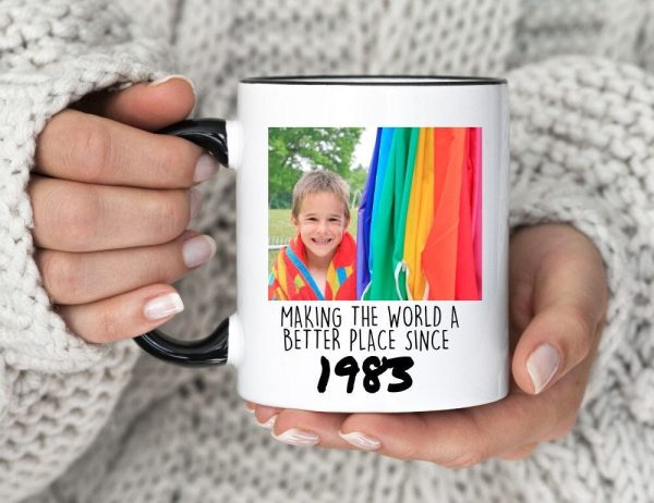 Custom Mug, Personalized Mug, 1983 Birthday Mug Gift, Personalized 1983 Photo Mug 40th Birthday Mug 40th Party Gifts Vintage 1983 Mug Gifts