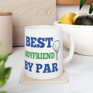 GOLF MUG, Best Boyfriend By Par, Boyfriend Golfer Gift, Golf Gift for Boyfriend, Boyfriend Golf Mug, Boyfriend Golfer Gift, Golfing Mug Golf